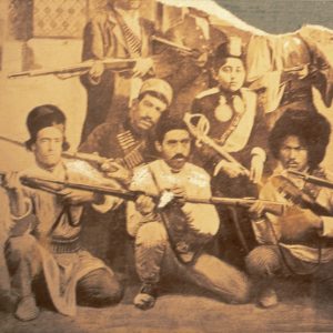 عکسی از دوره قاجار از تفنگداران
