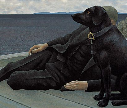 الکس کلویل، نقاش کانادایی، سبک و تکنیک، نقاشی کانادا، نورمن راکول