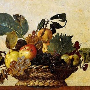 Basket of Fruit, Caravaggio, 1599