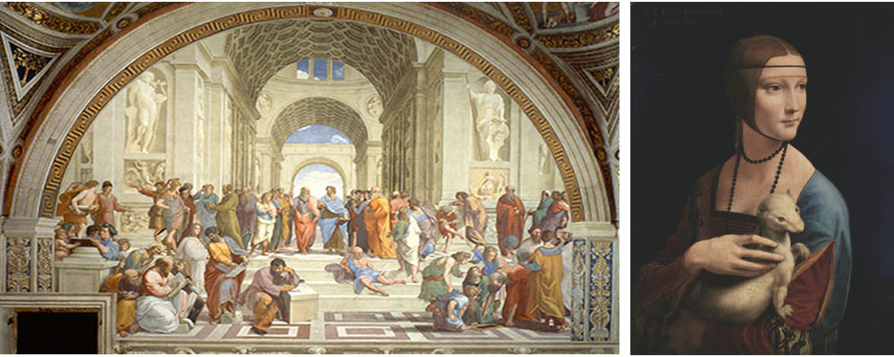 سبک-های-هنری-رنسانس-رافائل-نقاشی-داوینچی