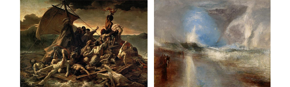 سبک-های-هنری-رومانتیسیسم-رومانتیک-ترنر-ژریکو