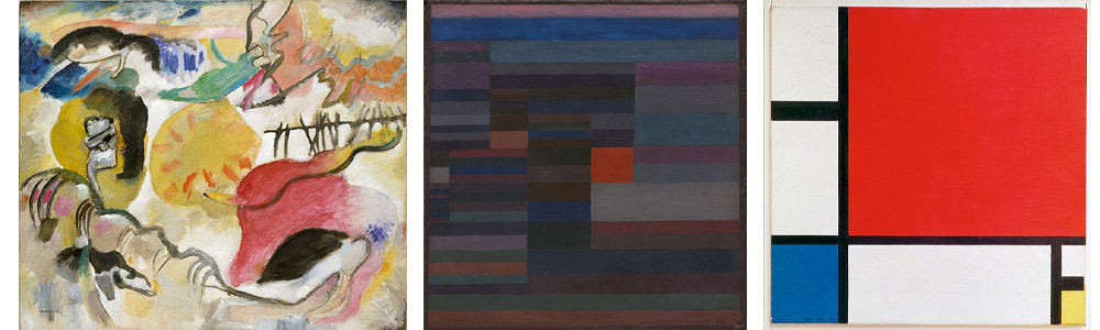 سبک-های-هنری-هنر-انتزاعی-آبستره-پل-کله-پیت-موندریان-واسیلی-کاندینسکی