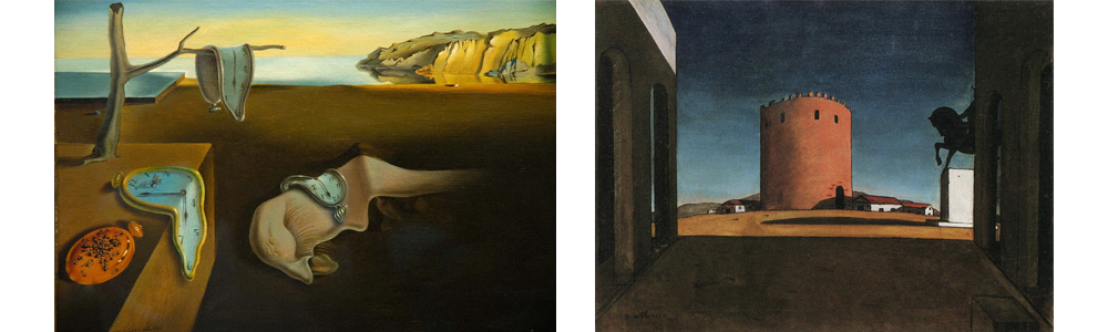 سبک-های-هنری-سوررئالیسم-سالوادور-دالی-جورجیو-دکریکو