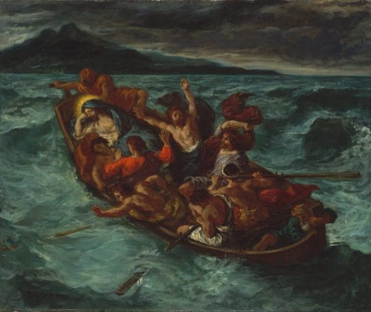 عیسی در هنگام طوفان خفته است، ۱۸۵۳